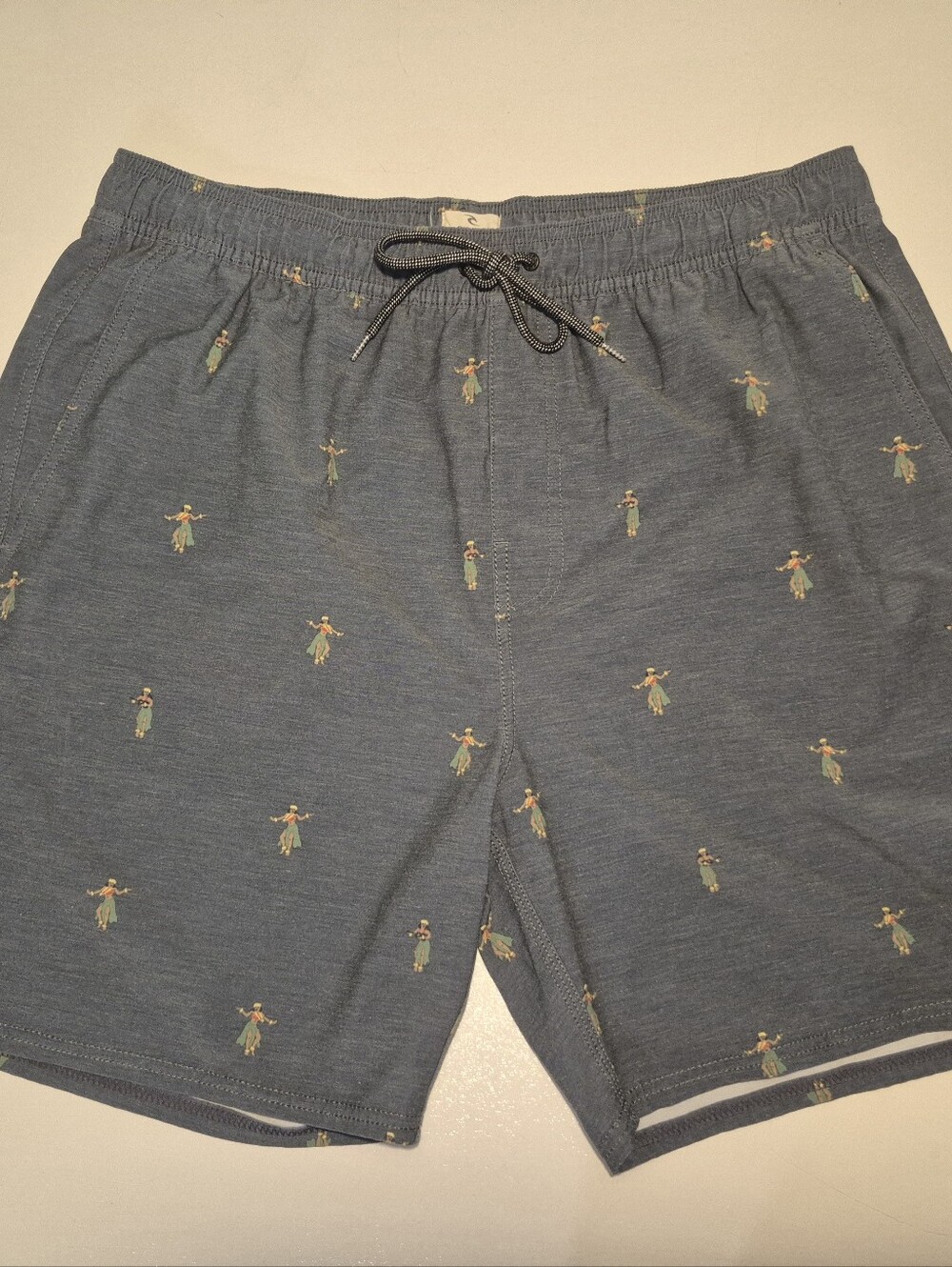 Rip Curl Lay Days Lifestyle Boardshorts Blue Patterned Swim Trunks